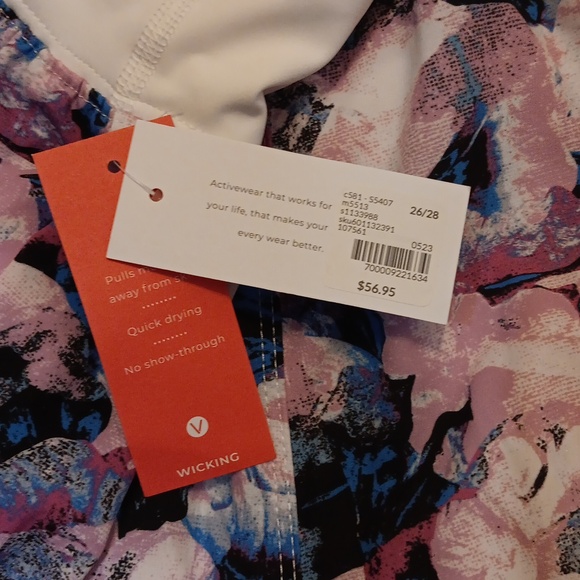 LIVI ACTIVE stretch woven shorts NWT 26/28 - Picture 4 of 5